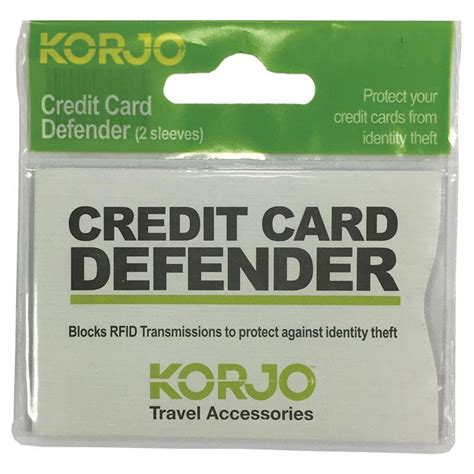 korjo rfid credit card defender review|korjo rfid card protection.